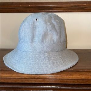 Vintage chambray bucket hat gardening safari
